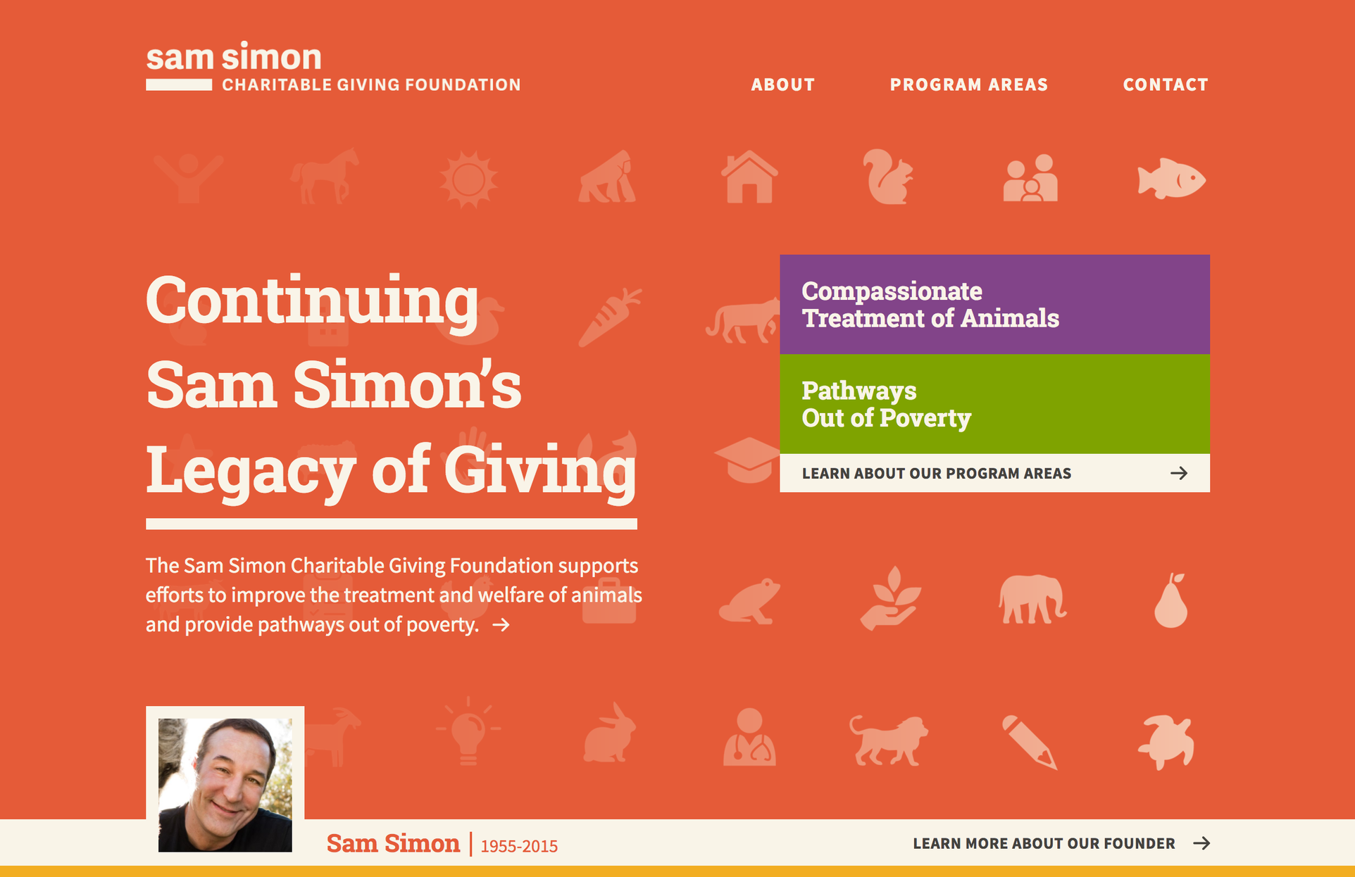 Sam Simon Charitable Giving Foundation Launches | Ideas On Purpose